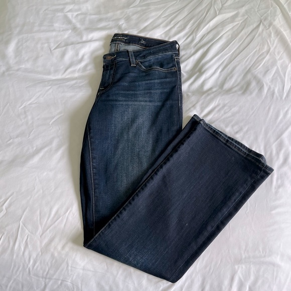 Lucky Brand Low Rose Flare Jeans - Picture 1 of 5